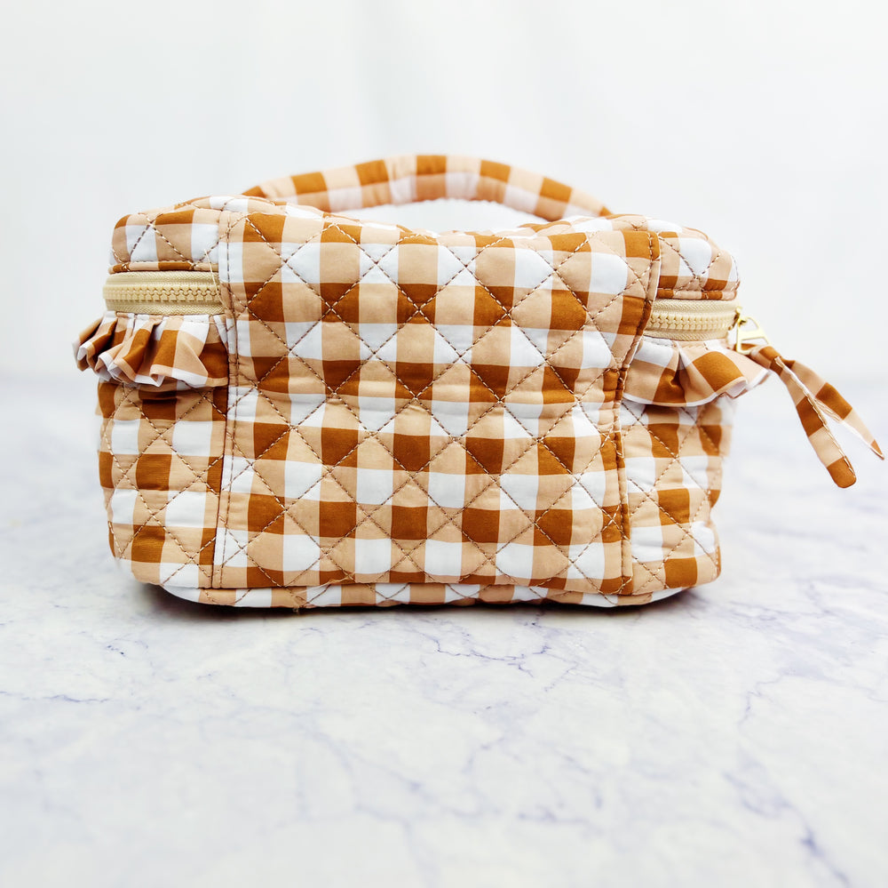 Everbloom Quilted Cosmetic Bag
