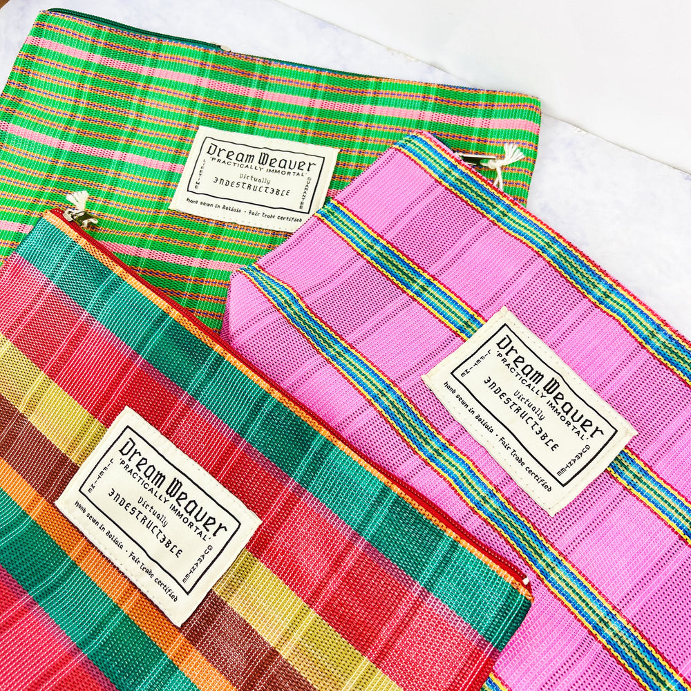 Medium Woven Pouch