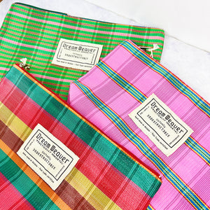 Medium Woven Pouch