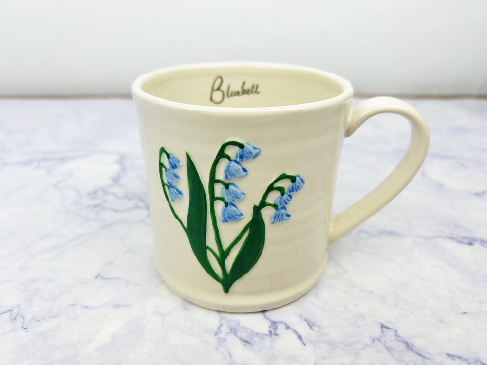 Fruity and Floral Embossed Mugs