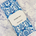 Blue Easter Egg Damask Recycled Tea Towel