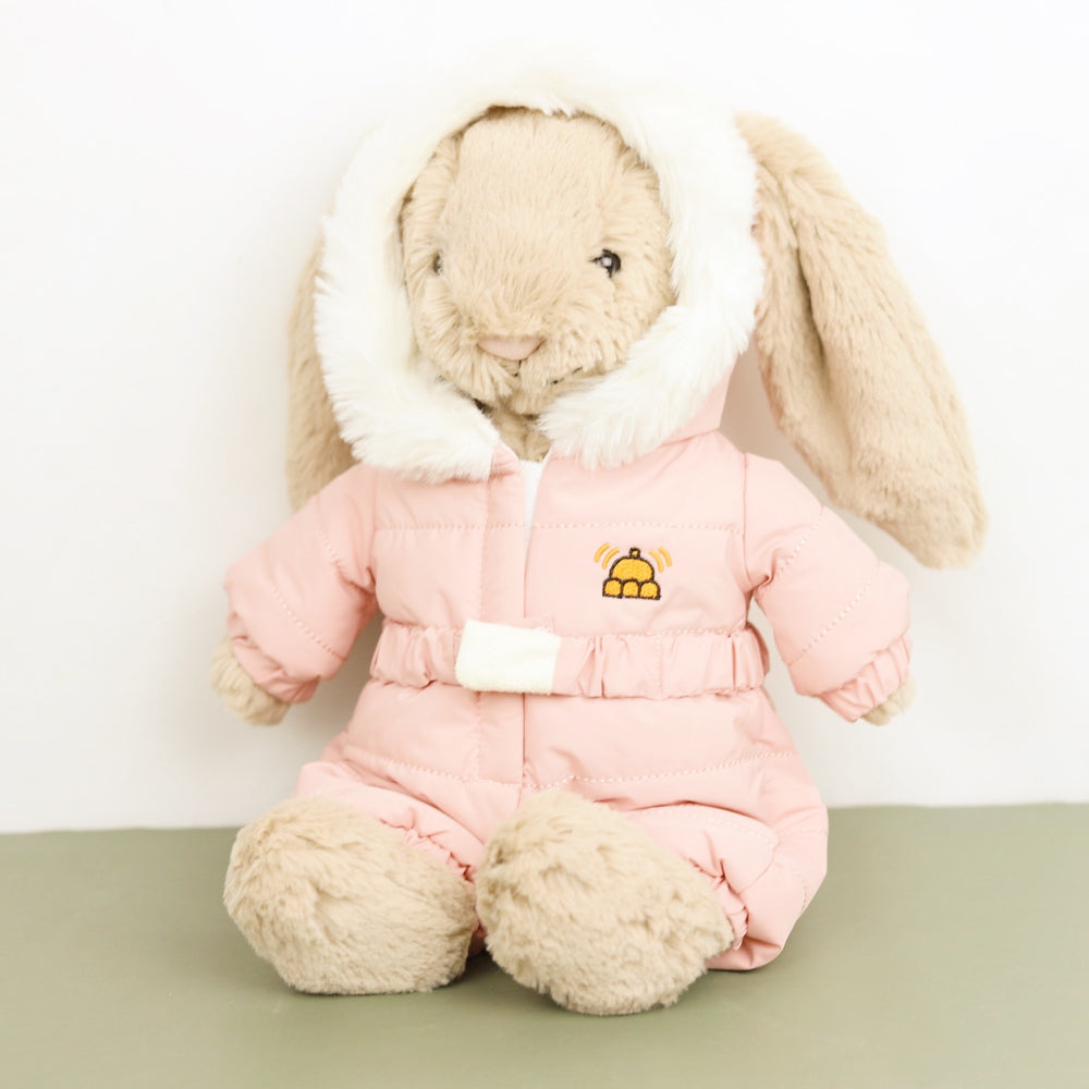 Bashful Bunny in a Snow Suit