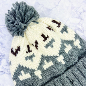 Ski Lodge Knit Pom Hat