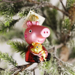 Peppa Pig with Teddy Ornament