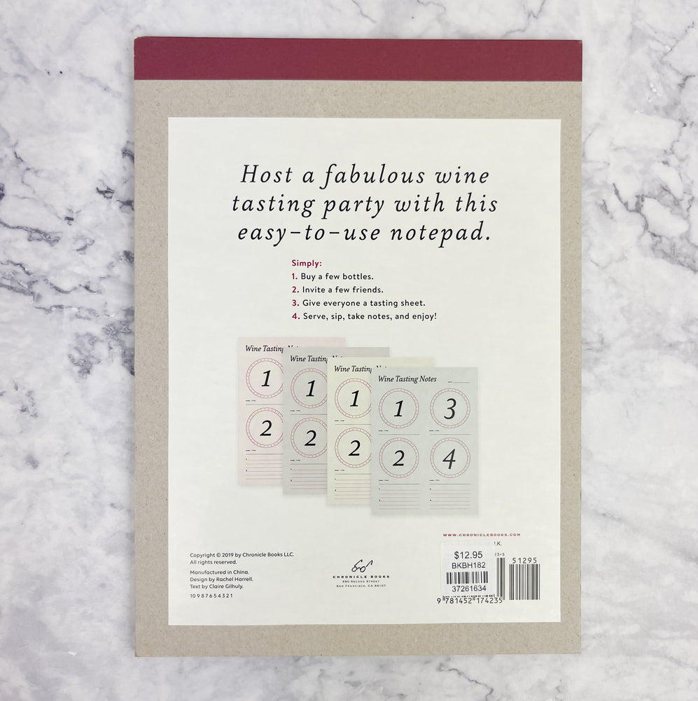 Wine Tasting Notes
