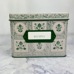 Artichoke Recipe Tin