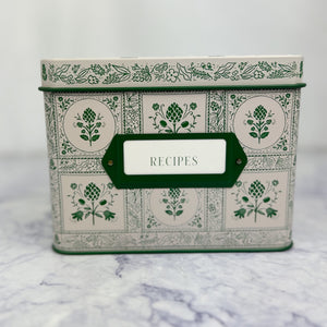Artichoke Recipe Tin