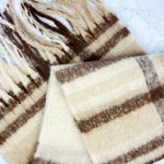 Chai Latte Fringed Scarf