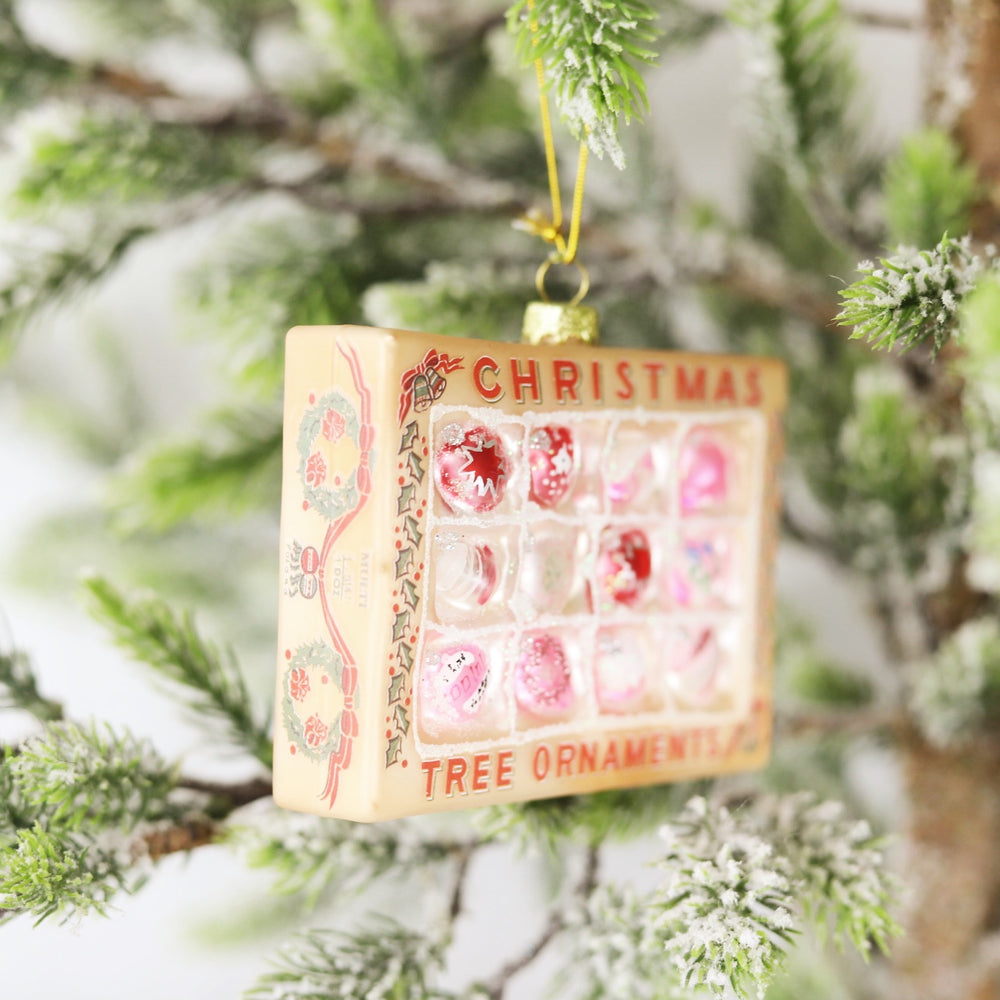 Pink Vintage Ornaments