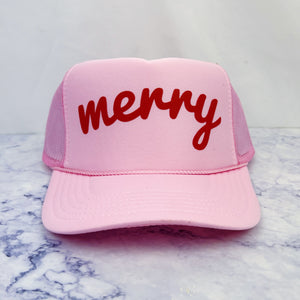 Merry Trucker Hat