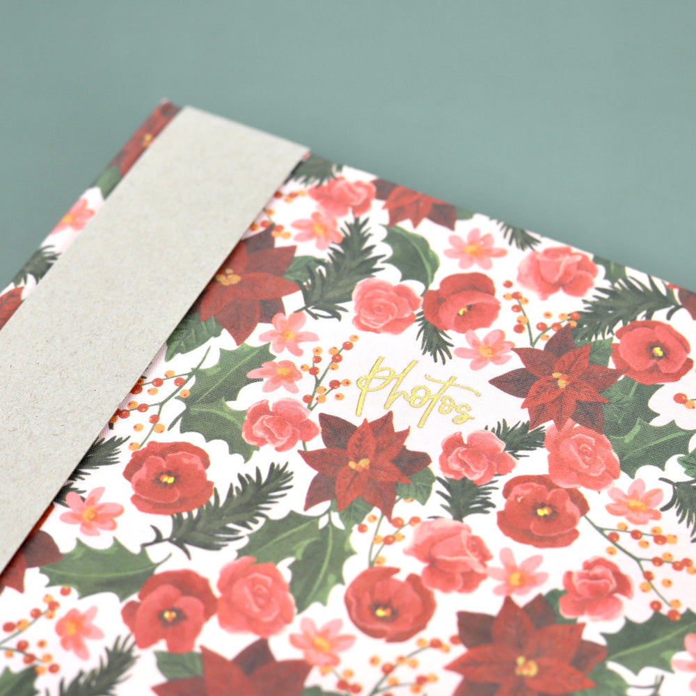 Poinsettia Photo Album