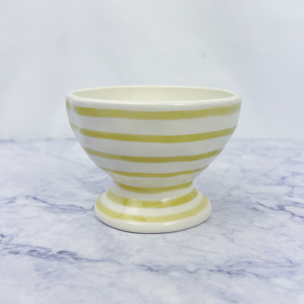 Striped Footed Bowls