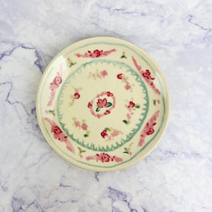 Dainty Floral Plates - Tulip Pink