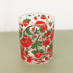 Gold Rimmed Glass Cups