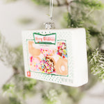 Merry Kristmas Donut Ornament
