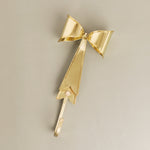 Gold Bow Wreath Hook