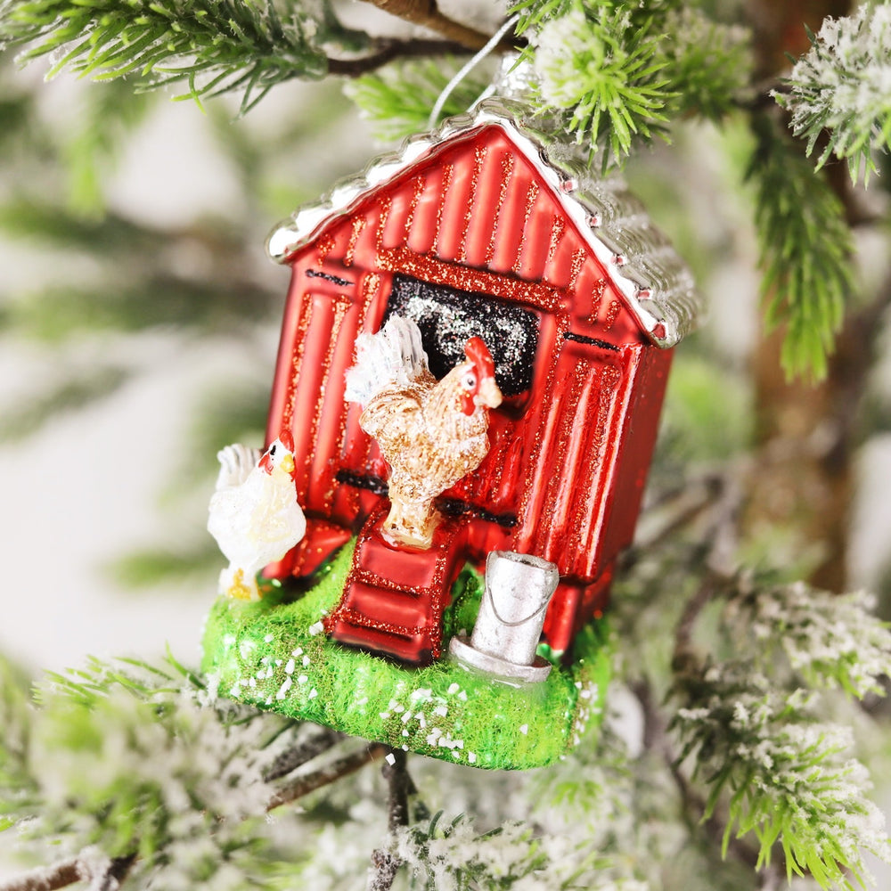 Chicken Coop Ornament