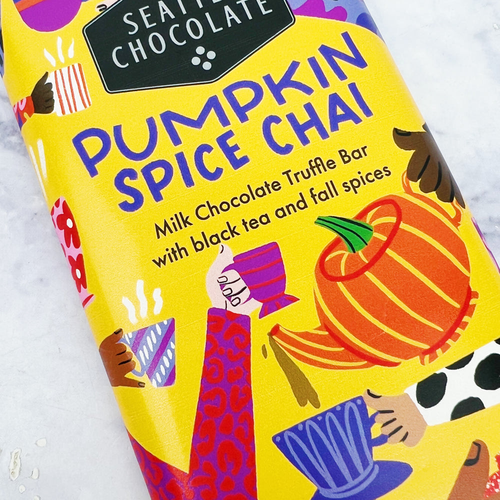 Seattle Chocolate Pumpkin Spice Chai Truffle Bar