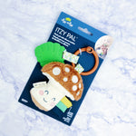Plush Mushroom with Teether