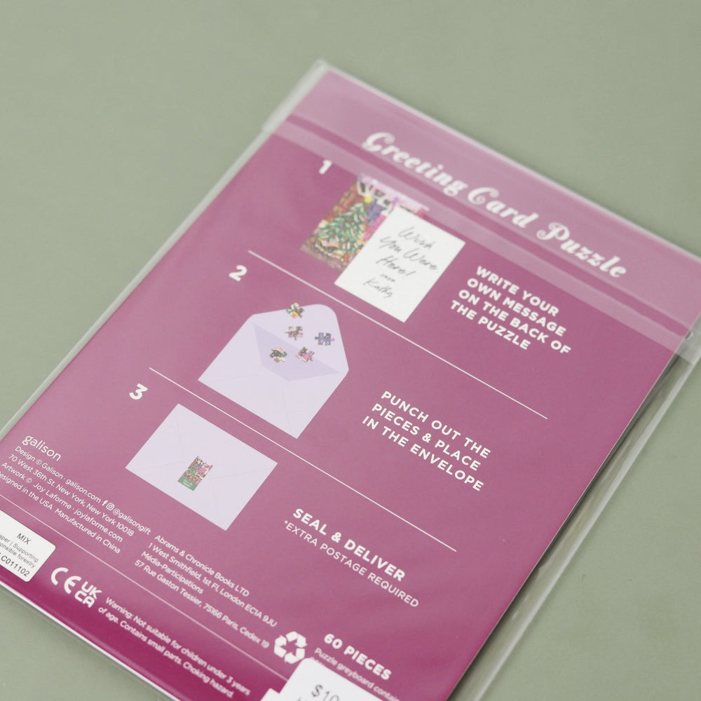 Holiday Nights Greeting Card Puzzle