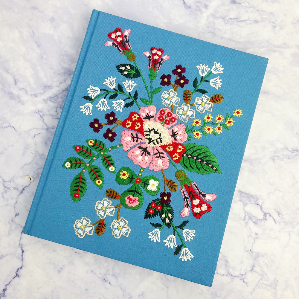 Gracie Embroidered Sketchbook