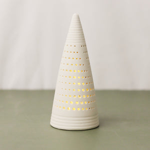 Glowing White Ceramic Trees