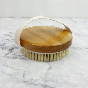 Natural Body Brush with Handle