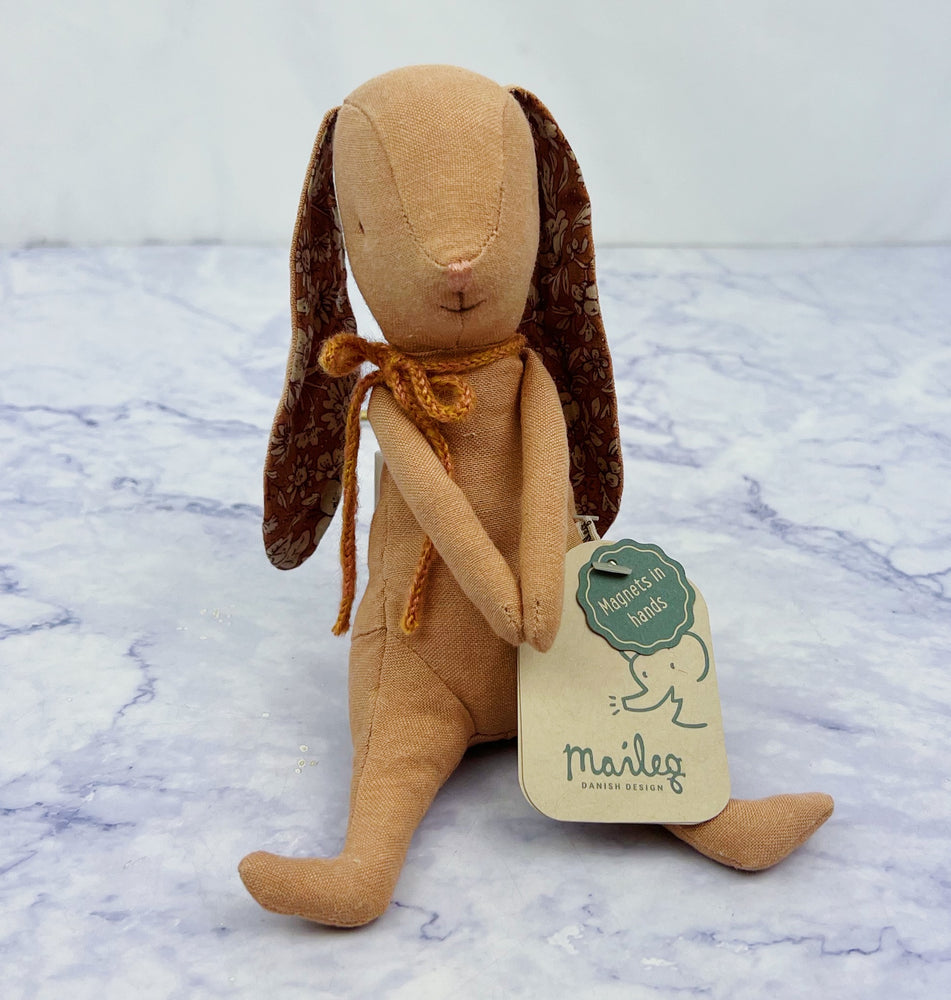 Plush Linen Maileg Bunny