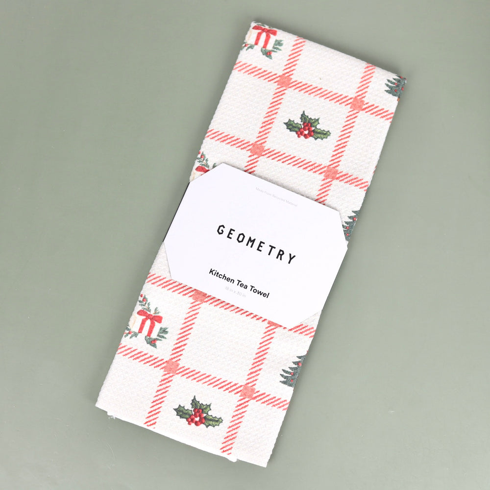 Holiday Recycled Tea Towels