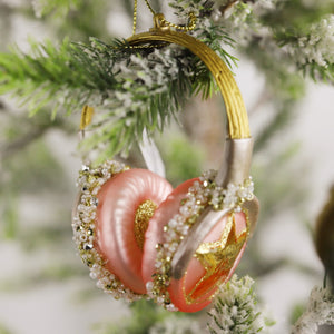 Glass Headphone Ornament