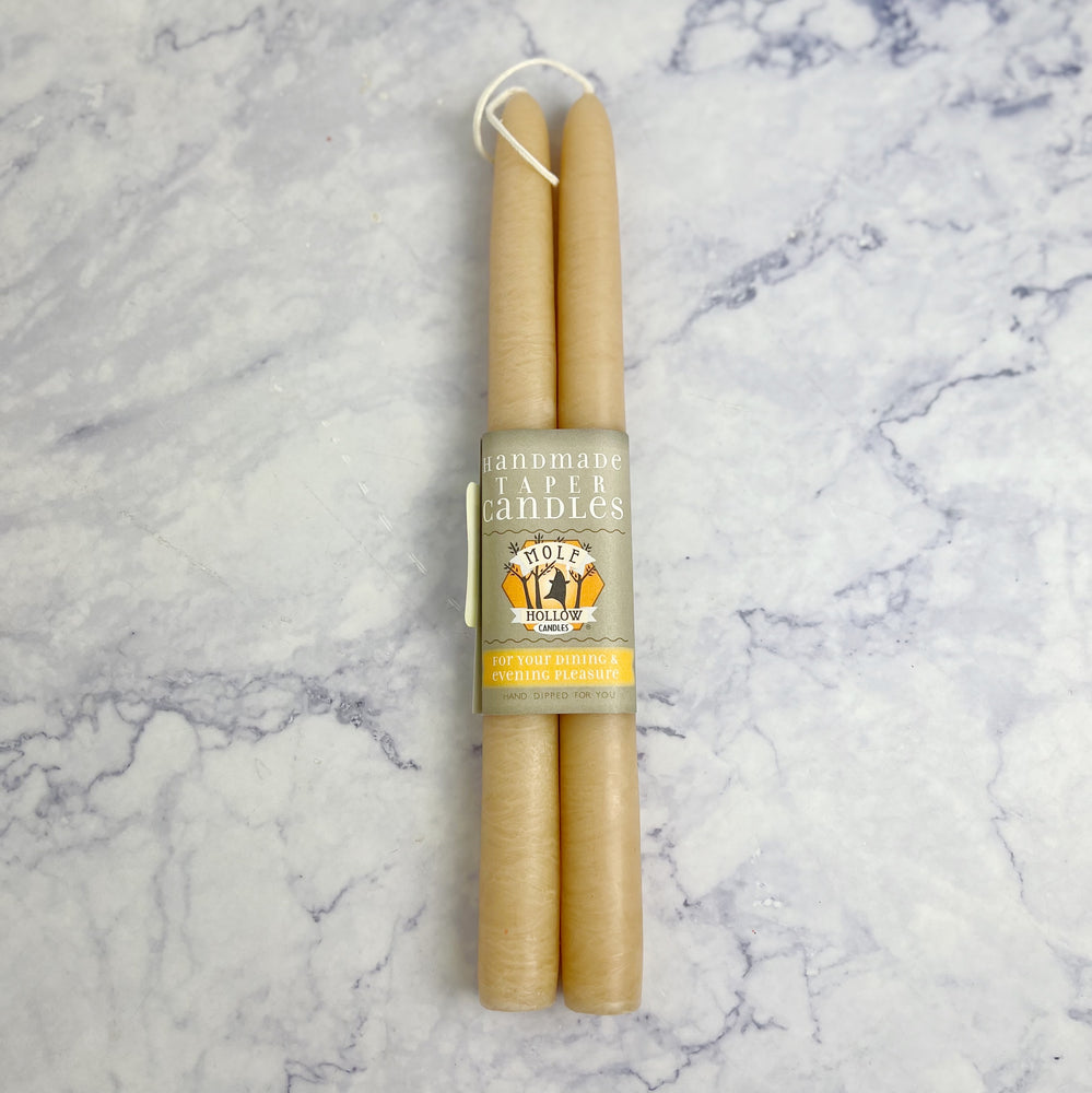 Handmade Taper Candles - 10 Inch