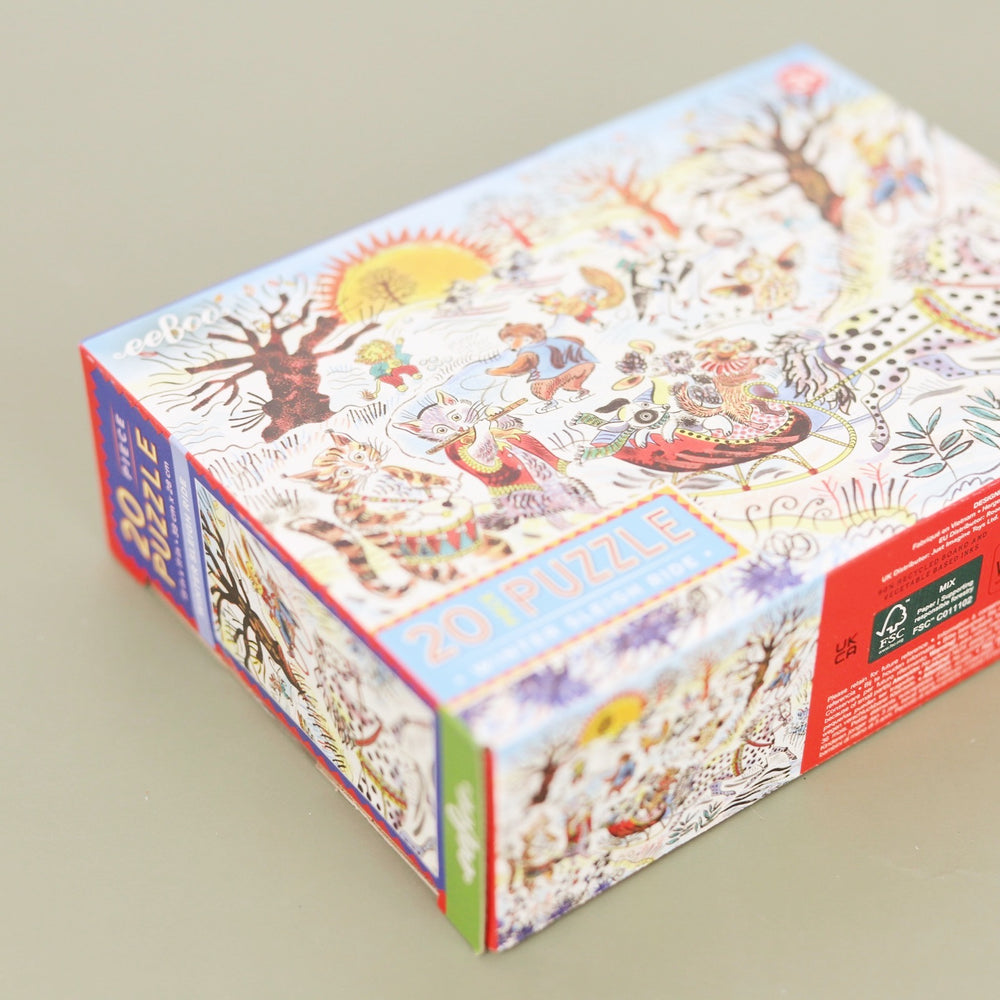 Winter Sleigh Ride 20 Piece Puzzle