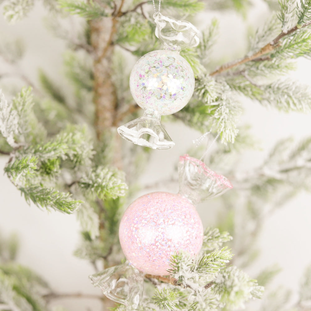 Glass Candy Ornament