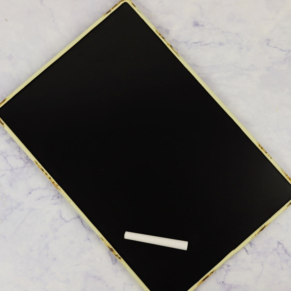 Metal Chalkboard with Stand