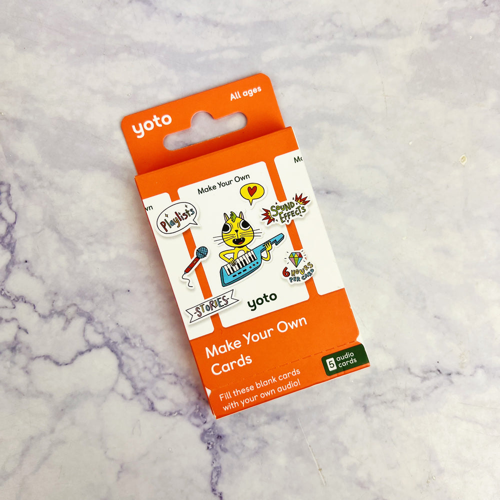 Yoto Player Card Make Your Own Cards - Pack of 5