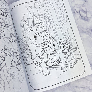 Bluey Merry Christmas Coloring Book