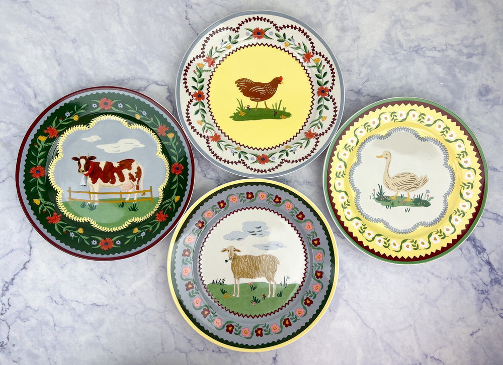 Home Sweet Home Porcelain Dessert Plate