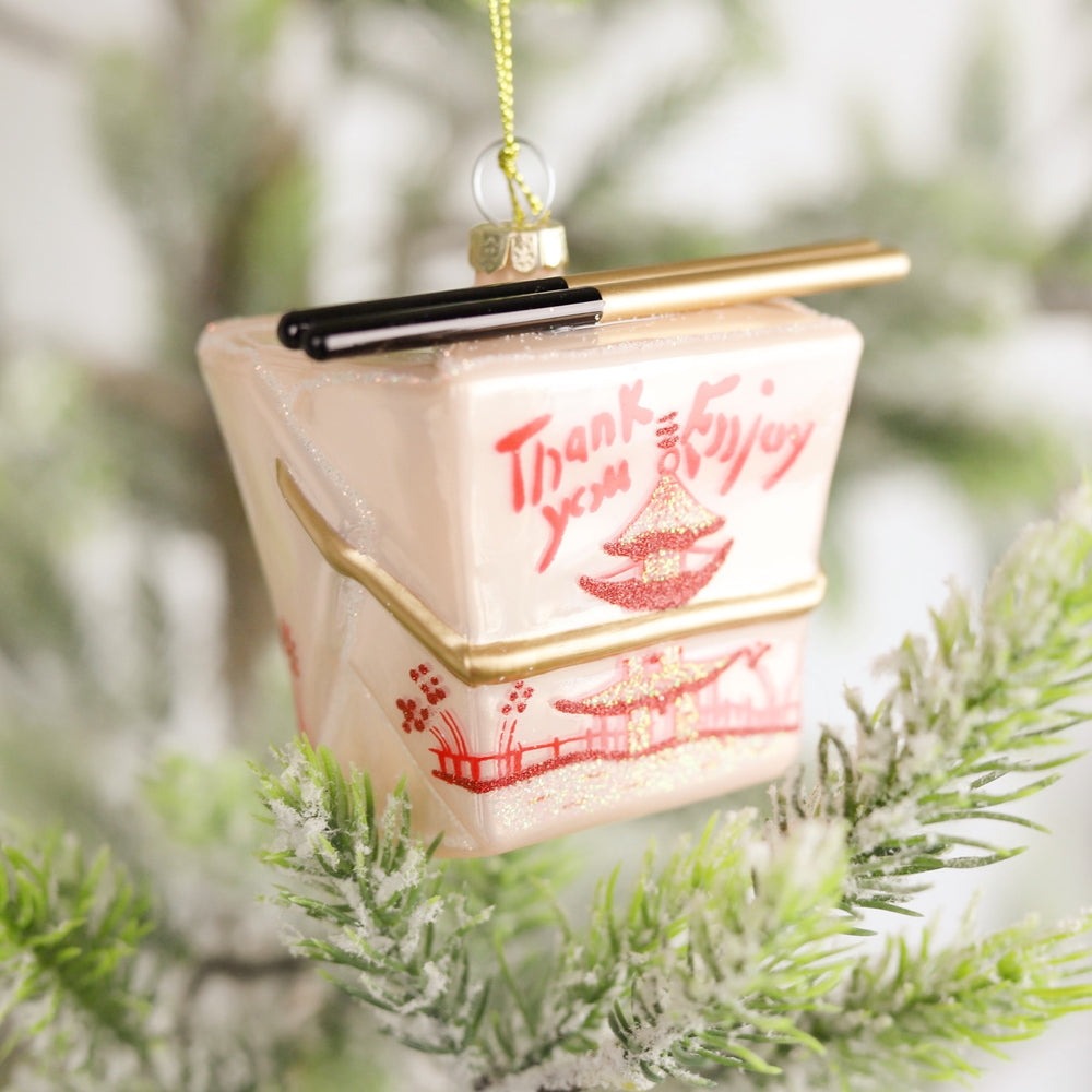 Chinese Takeout Box Ornament