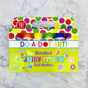 Do A Dot 6 Pack Scented Juicy Fruits Markers