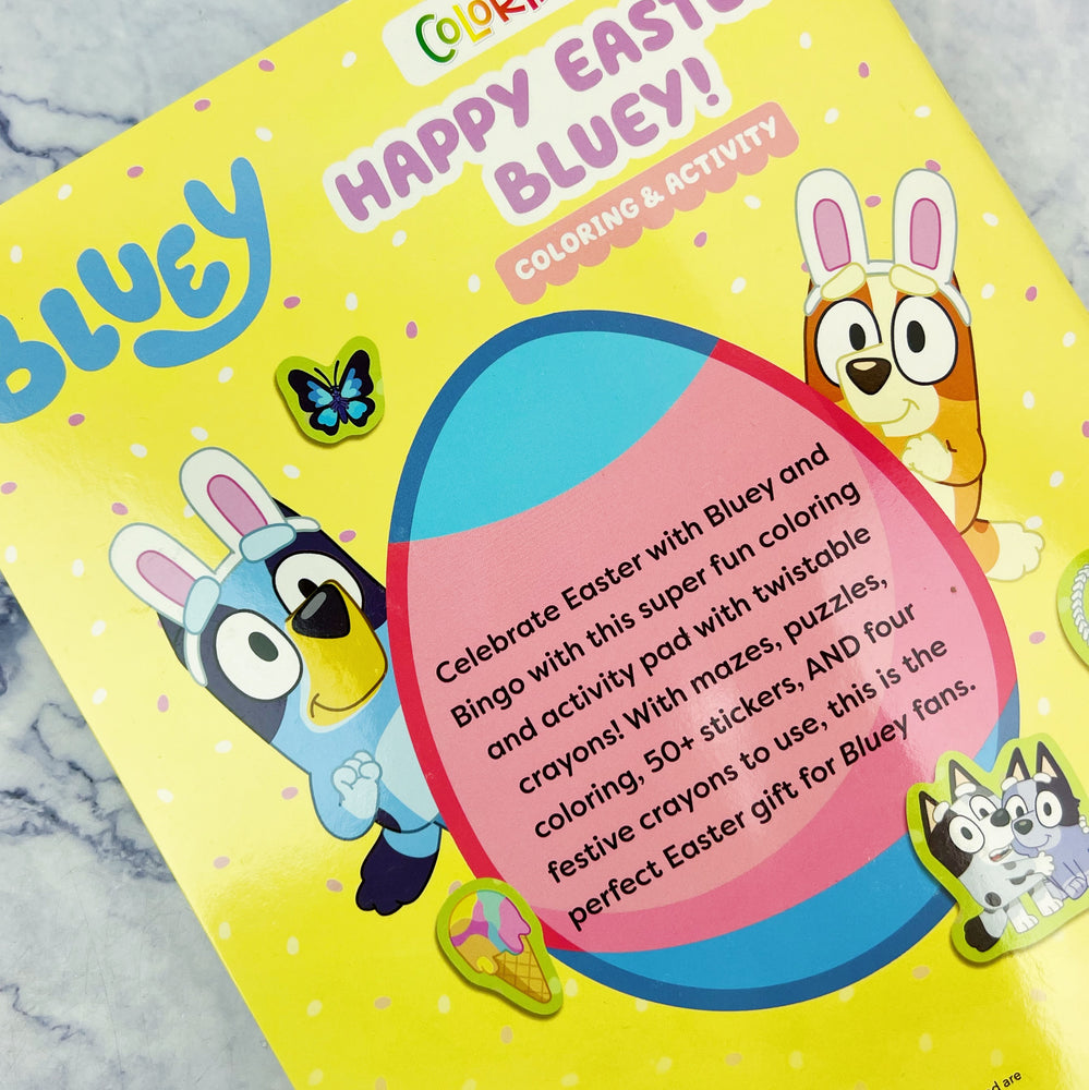 Bluey Colortivity: Happy Easter, Bluey!