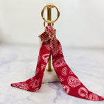 Razorbacks Bandana Bag Charm