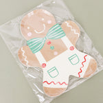Gingerbread Man Paper Plate Set