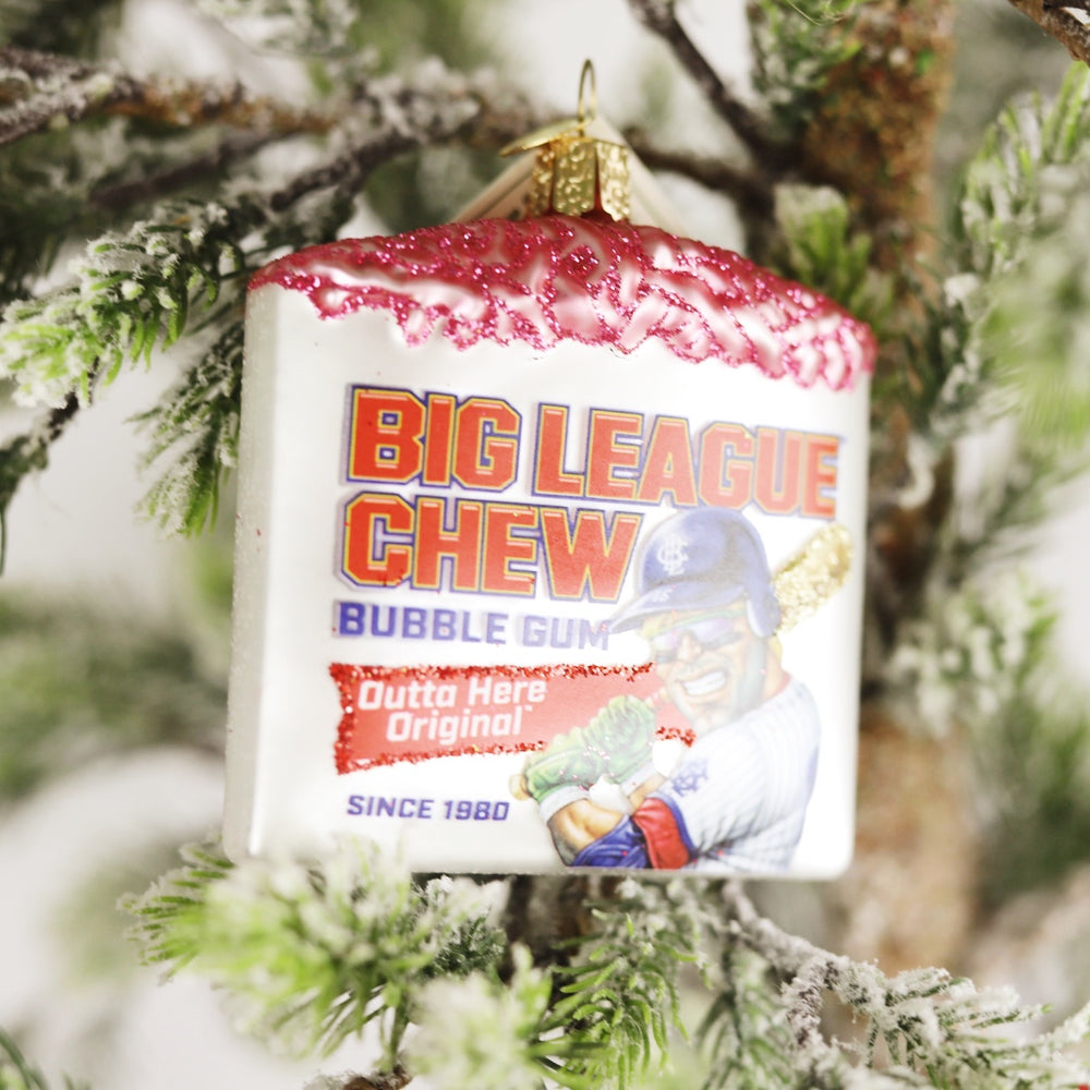 Big League Chew Ornament
