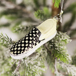 Checkered Shoe Ornament