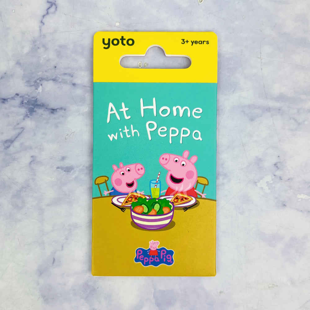 Yoto Player Card At Home With Peppa