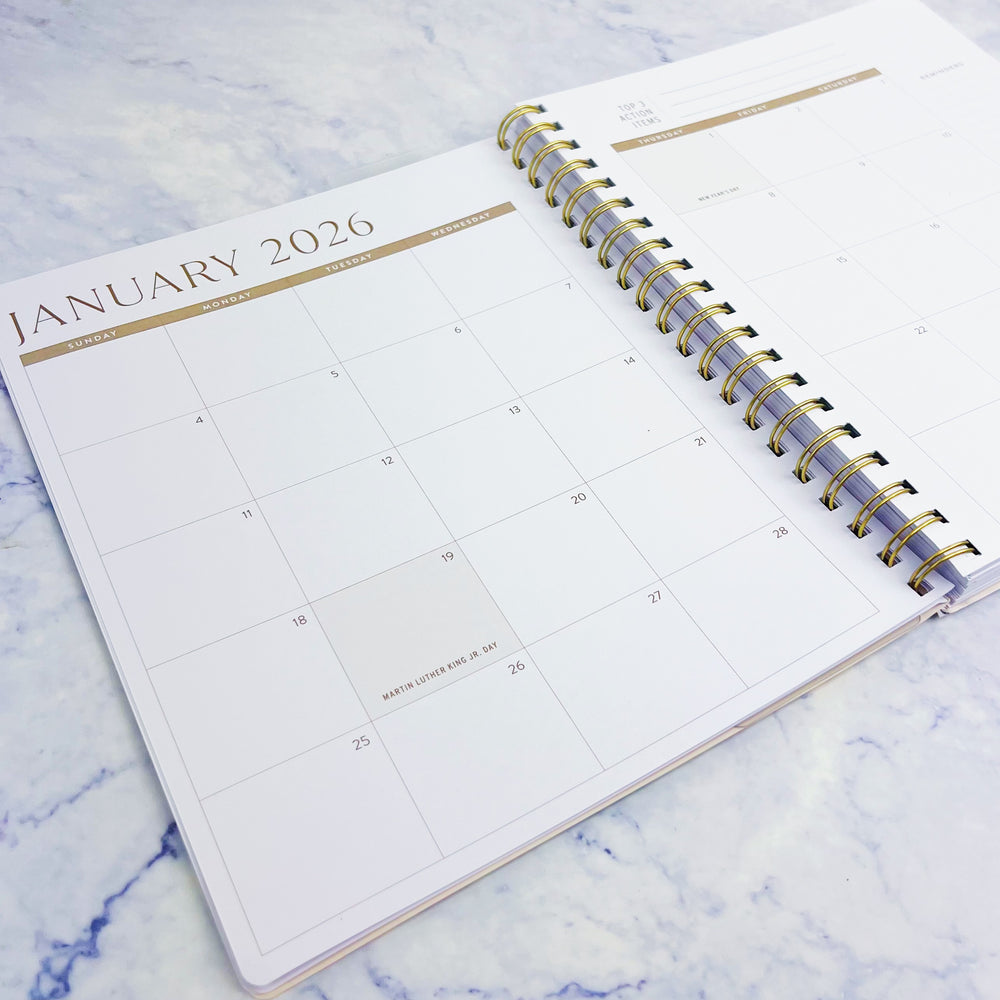 Primary Blooms Softcover 2026 Planner