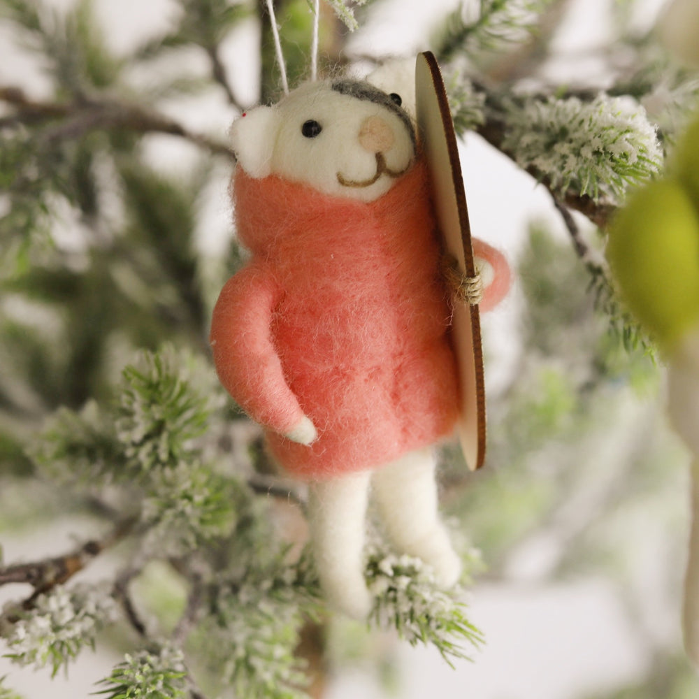 Outdoor Winter Animal Ornament