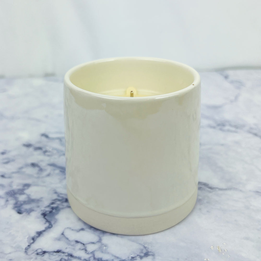 Shine Ceramic Winter Candle