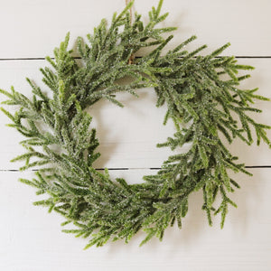 Sparkly Evergreen Wreath