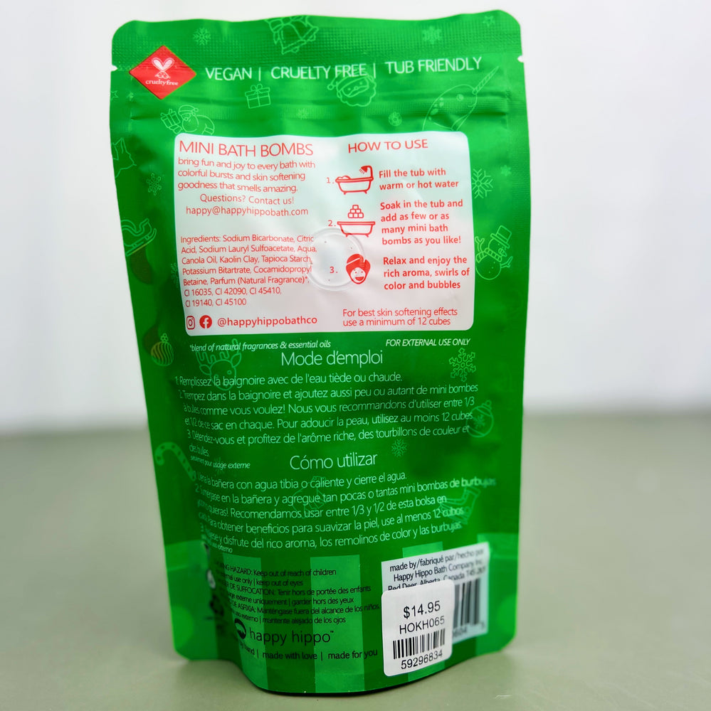 Holiday Mini Bath Bombs Gift Bag